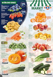 Kürbis im K+K - Klaas & Kock Prospekt "Wenn Lebensmittel, dann K+K" mit 12 Seiten (Bielefeld)