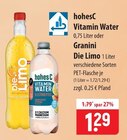 Vitamin Water Angebote von hohesC bei famila Nordost Neustadt für 1,29 €