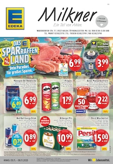 Red Bull im EDEKA Prospekt "Aktuelle Angebote" mit 24 Seiten (Ahlen)