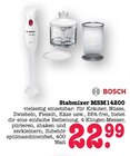 Stabmixer MSM14200 im Angebot bei E center in Frankfurt Stabmixer MSM14200 Angebote von BOSCH bei E center Frankfurt für 22,99 €