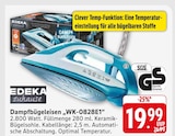 Dampfbügeleisen „WK-0828E1“ im Angebot bei E center in Kirchheim Dampfbügeleisen „WK-0828E1“ Angebote von EDEKA zuhause bei E center Kirchheim für 19,99 €