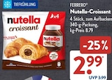 Nutella-Croissant von Ferrero im aktuellen ALDI SÜD Prospekt