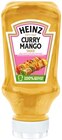 Curry Mango Sauce im Angebot bei REWE in Neuss Curry Mango Sauce Angebote von Heinz bei REWE Neuss für 1,49 €
