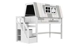 Hochbett im Höffner Prospekt Lifetime Abenteuerbett mit Treppe My Hangout im aktuellen Höffner Prospekt für 2.449,00 €