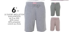 Promo Le short molleton à 6,99 € dans le catalogue Stokomani à Liergues