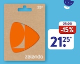 Gift Card von Zalando im aktuellen ALDI SÜD Prospekt für 21,25 €