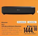 PL2 Ultrakurzdistanz Beamer Angebote von Hisense bei Hirsch und Ille Bad Homburg für 1.444,00 €