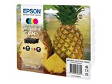 Epson 604 Ananas - pack de 4 - noir, jaune, cyan, magenta - cartouche d'encre originale - Epson à 40,99 € dans le catalogue Bureau Vallée
