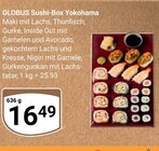 Sushi-Box Yokohama von Globus für 16,49 € bei GLOBUS im Angebot Sushi-Box Yokohama von Globus im aktuellen GLOBUS Prospekt