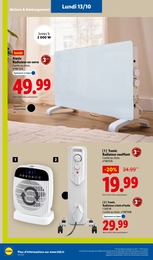 Prix et réduction Radiateur Bain D'huile dans le prospectus Lidl en cours Offre Radiateur Bain D'huile dans le catalogue Lidl du moment à la page 62