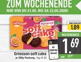 Aktuelle Zucker Angebote bei EDEKA in München Aktuelles soft cake Maracuja Angebot bei EDEKA in München ab 1,69 €