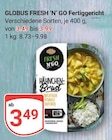 Fertiggericht Hähnchenbrust von Globus Fresh 'N' Go für 3,49 € bei GLOBUS im Angebot Fertiggericht Hähnchenbrust von Globus Fresh 'N' Go im aktuellen GLOBUS Prospekt