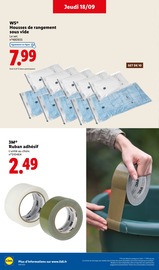 Sac Aspirateur Angebote im Prospekt "Le vrai prix des bonnes choses" von Lidl Sac Aspirateur Angebote im Prospekt "Le vrai prix des bonnes choses" von Lidl auf Seite 50