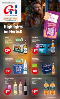 Bier im Getränke Hoffmann Prospekt "Aktuelle Angebote" mit 12 Seiten (Heinsberg)
