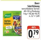 Salat Krönung Garten-Kräuter im Angebot bei nah und gut in Ansbach Salat Krönung Garten-Kräuter Angebote von Knorr bei nah und gut Ansbach für 0,79 €