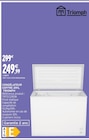 Congélateur Coffre 291L - TRIOMPH en promo chez Intermarché Super Clichy à 249,99 €