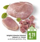 Schweine-Schnitzel Angebote von Hofglück bei Marktkauf Stuttgart für 1,29 €