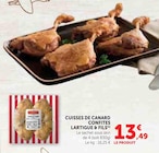 Promo Cuisses de Canard Confites à 13,49 € dans le catalogue Hyper U à Les Herbiers