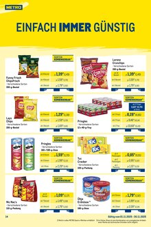 Cracker im METRO Prospekt "Wochenengebote Händler + Charity + Händler Mix" mit 30 Seiten (Wuppertal)
