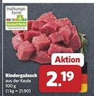 Aktuelle Rindfleisch Angebote bei combi in Bielefeld Aktuelles Rindergulasch aus der Keule Angebot bei combi in Bielefeld ab 2,19 €