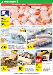 Prix et réduction Turbot dans le prospectus Carrefour en cours Offre Turbot dans le catalogue Carrefour du moment à la page 18