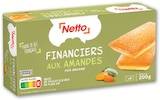 Financiers aux amandes pur beurre - NETTO en promo à 1,49 € chez Netto Financiers aux amandes pur beurre - NETTO dans le catalogue Netto