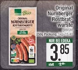 Original Nürnberger Rostbratwürste von  im aktuellen EDEKA Prospekt für 3,85 €
