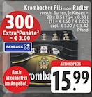 Aktuelle Radler Angebote bei EDEKA in Paderborn Aktuelles Pils oder Radler Angebot bei EDEKA in Paderborn ab 15,99 €
