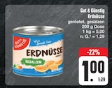 Erdnüsse Angebote von Gut & Günstig bei E center Chemnitz für 1,00 €