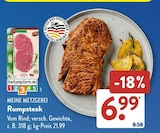 Rumpsteak Angebote von Meine Metzgerei bei ALDI SÜD Aschaffenburg für 6,99 €