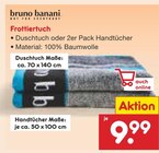 Duschtuch im Angebot bei Netto Marken-Discount in Bad Kreuznach Duschtuch Angebote von bruno banani bei Netto Marken-Discount Bad Kreuznach für 9,99 €