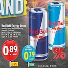 Energy Drink Angebote von Red Bull bei EDEKA Neuwied für 0,79 €