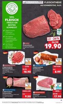 Steak im Kaufland Prospekt "KNÜLLER" mit 56 Seiten (Augsburg)