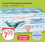 Toilettenpapier Megapack im Angebot bei GLOBUS in Siegen Toilettenpapier Megapack Angebote von natuvell bei GLOBUS Siegen für 7,77 €