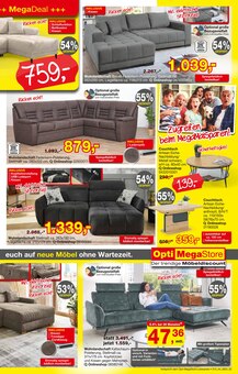 Sitzmöbel im Opti-Megastore Prospekt "Mega Spartage" mit 10 Seiten (Bremerhaven)