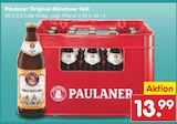 Netto Marken-Discount Freisen - Original Münchner Hell Angebot im Prospekt Original Münchner Hell bei Netto Marken-Discount im Freisen Prospekt für 13,99 €