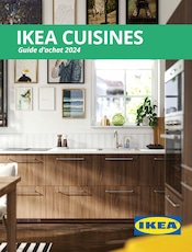 Prospectus IKEA à Bondy, "IKEA CUISINES Guide d'achat 2024", 148 pages de promos valables du 01/01/2024 au 31/12/2024