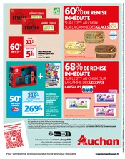 Glace Angebote im Prospekt "Y'a Pâques des oeufs…Y'a des surprises !" von Auchan Hypermarché auf Seite 54