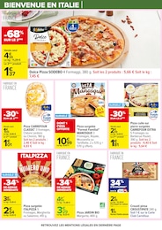 Prix et réduction Pizza surgelée dans le prospectus Carrefour en cours Offre Pizza surgelée dans le catalogue Carrefour du moment à la page 40