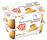 Flans saveur vanille nappé de caramel - TOP BUDGET en promo chez Intermarché Flans saveur vanille nappé de caramel - TOP BUDGET dans le catalogue Intermarché