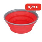 Dogs Creek Gamelle de voyage en silicone Trail rouge 2 l à 8,79 € dans le catalogue Maxi Zoo
