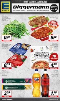 Coca Cola im EDEKA Prospekt "Aktuelle Angebote" mit 17 Seiten (Arnsberg)