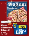 Flammkuchen Elsässer Art von Wagner im aktuellen Lidl Prospekt