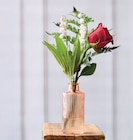 Composition muguet 3 brins + 1 fleur en promo chez Super U Metz à 4,59 €