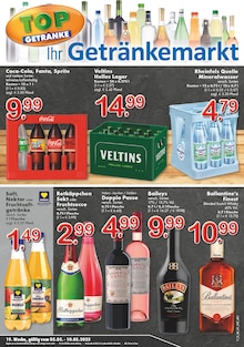 Aktueller TOP Getränke Prospekt "Aktuelle Angebote" Seite 1 von 4 Seiten