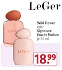 Wild Flower Eau de Parfum im Angebot bei Rossmann in Euskirchen Wild Flower Eau de Parfum Angebote von LeGer bei Rossmann Euskirchen für 18,99 €