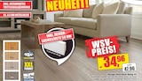 Design-Vinyl-Klick-Belag XL bei wohnen & sparen Stelter im Versmold Prospekt für 34,96 €