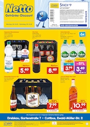 Netto Marken-Discount Prospekt für Drebkau mit 2 Seiten Netto Marken-Discount Prospekt für Drebkau: "DER ORT, AN DEM DU IMMER AUSGEZEICHNETE PREISE FINDEST.", 2 Seiten, 20.10.2025 - 25.10.2025