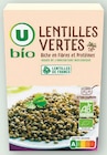 LENTILLES BIO - U BIO en promo chez Super U LENTILLES BIO - U BIO dans le catalogue Super U
