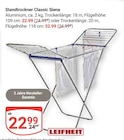 Standtrockner Classic Siena im Angebot bei GLOBUS in Homburg Standtrockner Classic Siena Angebote von LEIFHEIT bei GLOBUS Homburg für 22,99 €